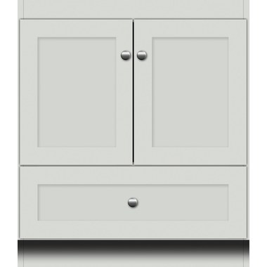 Simplicity Shaker 30W x 21D x 34.5H Single Bathroom Vanity Cabinet