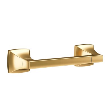 thumbnail image 2 of MOEN Eva European Single Post Toilet Paper Holder Brushed Nickel YB2808BN 2 of 6