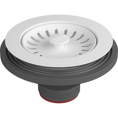 Drain Assembly Basket Strainer Coal Black Stainless Steel for