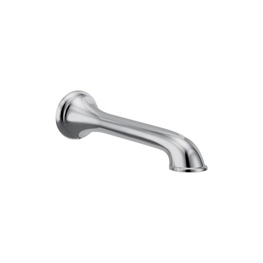 Moen S12104ORB Weymouth Tub Spout With Diverter 1/2-Inch Slip-Fit CC Connection, Oil Rubbed Bronze - Bathroom Sink Faucets