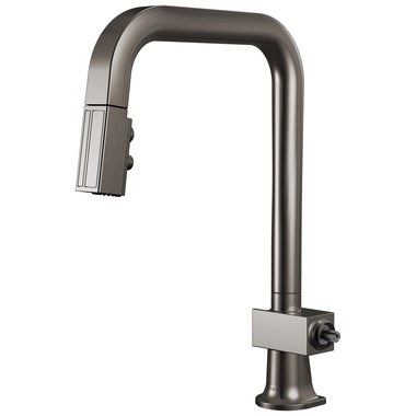 Litze Single Handle Pull Down Faucet with Square Spout/Knurled