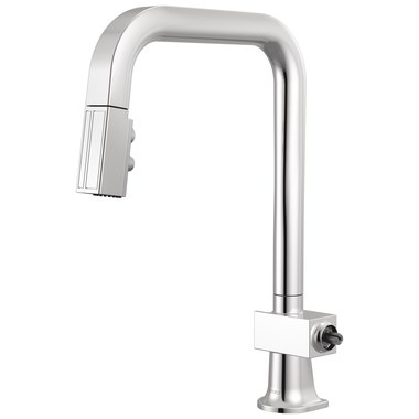 Kitchen Faucet Nicoli 1 Lever ADA Chrome Pull Down 2 Function High