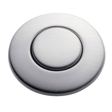 InSinkErator STC-SN Disposal Sink Top Air Switch Button in Satin Nickel