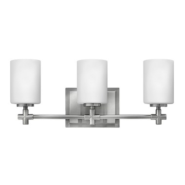 Millennium Lighting 2 Light Bathroom Vanity Fixture In Multiple Finishes With Clear Glass Shades Brushed Nickel Nickel Brushed