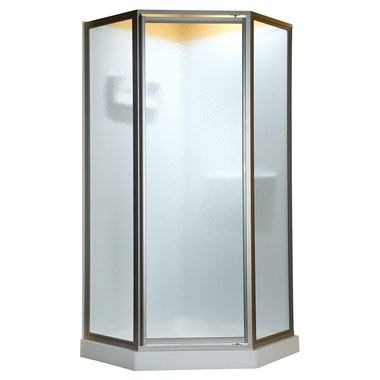 【Amane】MAISON SPECIAL Radia Neo-angle 36 x 36 x 71 ½ in. 6mm Sliding Shower Door for