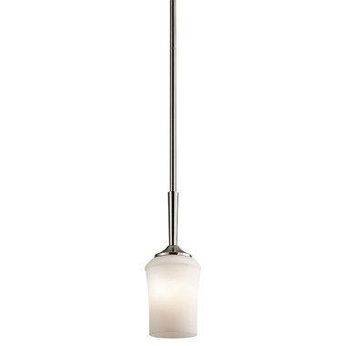 Sea Gull Lighting Stirling Burnt Sienna Transitional Etched Glass Cylinder Kitchen Island Light