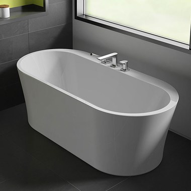 Fleurページ Fleurco BZWA6731-18 - OpusWaltz Grande Freestanding Tub